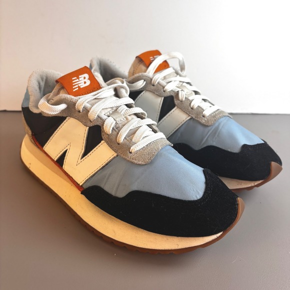 New Balance 237 Retro Style Sneakers Athletic Shoes Size 8.5 Blue Black - Picture 1 of 9